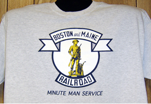  T-shirt Boston & Maine Logo