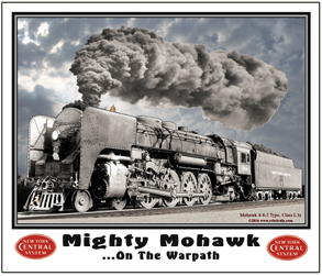 Mouse Pad NYC Mohawk Locomotive