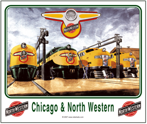 Mouse Pad C&NW diesel service