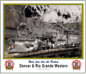 Mouse Pad Rio Grande Narrow Gauge