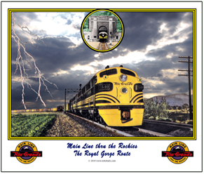 Mouse Pad Rio Grande racing storm