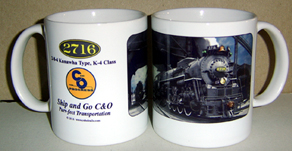 Coffee Mug C&O 2716 Steam