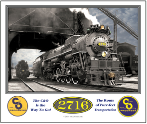 Mouse Pad C&O 2716 Steam