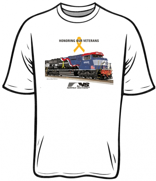   T-Shirt NS Veterans Honor Ash Tee