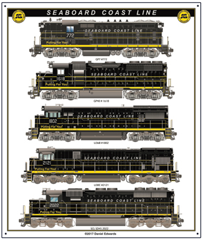 Tin Sign SCL diesels