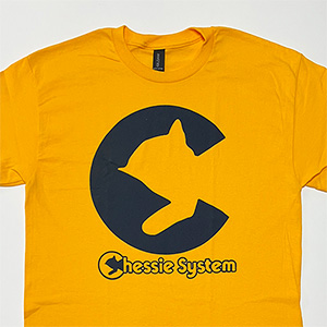  T-Shirt Chessie Broken Plate Logo