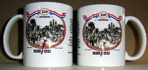 Coffee Mug Golden Spike 150th