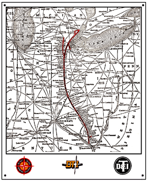 DT&I system map sign