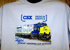    T-Shirt CSX 1776 Veterans Spirit Diesel