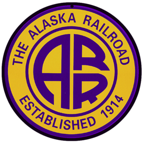 Alaska RR 8" round logo
