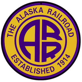 Alaska RR 8" round logo