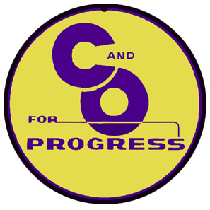 C&O 8" round logo