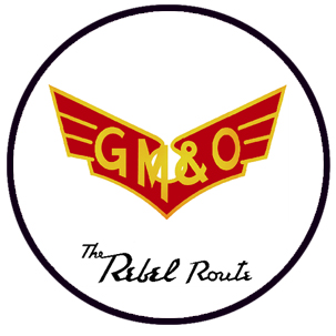 GM&O 8 inch round logo