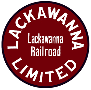 Lackawanna 8" round logo