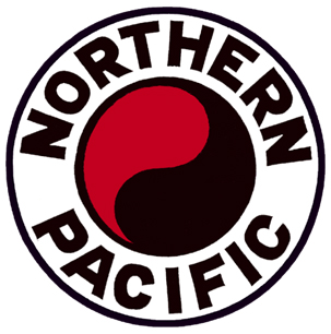 NP 8" round logo