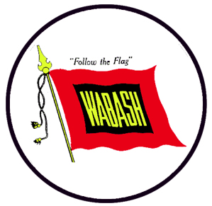 Wabash 8" round logo