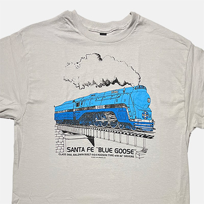  T-Shirt Santa Fe Blue Goose