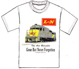  T-Shirt L&N GP30 Diesel