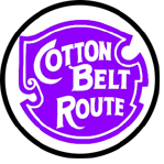 Cotton Belt 6 inch round logo