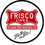 FRISCO 6 inch round logo