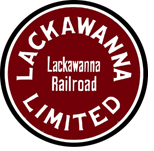 Lackawanna 6 inch round logo