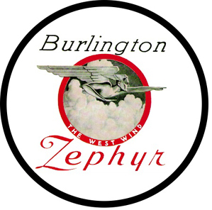 Zephyr 6 inch round logo