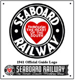 Seaboard 1941 Logo 6x6 Tin Sign