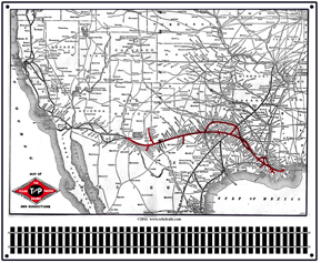 T&P system map sign