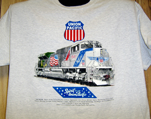   T-shirt Spirit of the Union Pacific