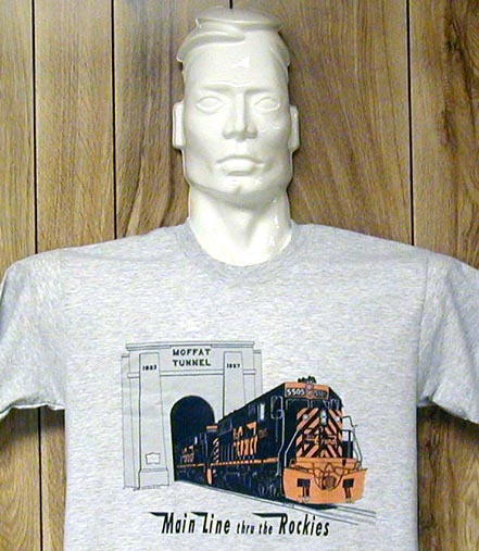   T-shirt Rio Grande Moffat Tunnel