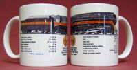 Coffee Mug N&W 4-8-4 Steam w/specs