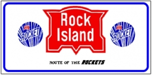 License Plate Rock Island Logo