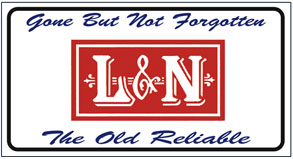 License Plate L&N Logo