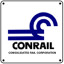 CONRAIL Logo 6x6 Tin Sign