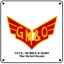 GM&O Logo 6x6 Tin Sign