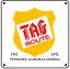 TAG Logo 6x6 Tin Sign