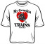T-shirt Grandpa Loves Trains & Me