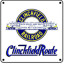 Clinchfield Logo 6x6 Tin Sign