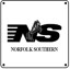 NS Logo 6x6 Tin Sign