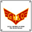 GM&O Logo 6x6 Tin Sign