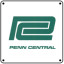 Penn Central Green Logo 6x6 