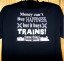  T-shirt Money Buys Trains