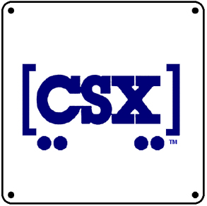 csx train railroad choo choo train steam diesel logo drumhead csx logo