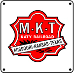 Katy Red Logo 6x6 Tin Sign