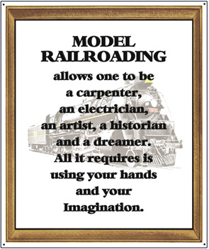 Tin Sign Model Railroading
