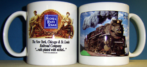 Coffee Mug Nickel Plate 765